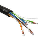 Кабель витая пара (UTP, FTP) кабель витая пара u/utp 4x2x24awg cat5e cca pe outdoor 305м simple (2/30) | б0044436 | эра выгодная цена