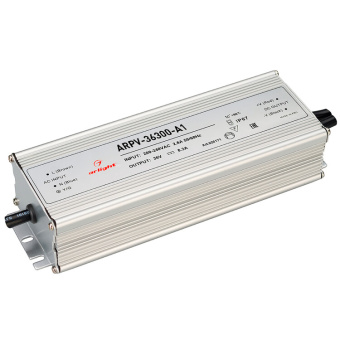1Ленты светодиодные блок питания arpv-st36300-a (36v, 8.3a, 300w) | 026171 | arlight выгодная цена