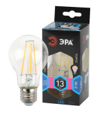 Лампы (источники света) лампа светодиодная f-led a60-13w-840-e27 (филамент, груша, 13вт, нейтр., е27) | б0035028 | эра выгодная цена