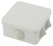 Коробки распределительные распаячная коробка эра korz-100-100-50-6gv о/у кор 100х100х50мм крышка 6 сальника ip55 | б0055757 | эра выгодная цена