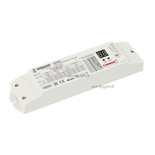 1Ленты светодиодные intelligent arlight диммер dali-202-50w-mix-dt8-suf (230v, cathode, 250-1500mа) (intelligent arlight, пластик) | 031311 | arlight выгодная цена