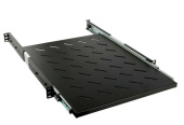 Шкафы и стойки телекоммуникационные 19 полка выдвижная srvsh-800-ral9005 глубиной 800 мм для стоек (до 90 кг), цвет черный (ral 9005) | 34854 | hyperline выгодная цена