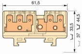 Клеммные соединения клемма hd6/9.2g.3g quick-connect (fast on) 6,3x0,8мм, 6 мм. кв., 2 цепи(3 вертикальные + 2 вертикальные с тестовым гнездом) | 1sna160564r0100 выгодная цена