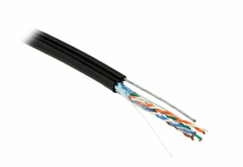 1Кабель витая пара (UTP, FTP) кабель витая пара futp4-c5e-s24-2sw-out-pe-bk-500(500м)f/utp,к5e,4п(24awg),одн(solid),э-ф,с усил.мет.тр.,вне,pe,-40°c-+50°c,черн. | 236289 | hyperline выгодная цена