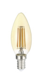 Лампы (источники света) лампа светодиодная pled omni (филамент) c35 8w e14 4000k gold 230/50 | .5020948 | jazzway выгодная цена