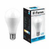 Лампы (источники света) лампа светодиодная lb-98 (20w) 230v e27 6400k a65 | 25789 | feron выгодная цена
