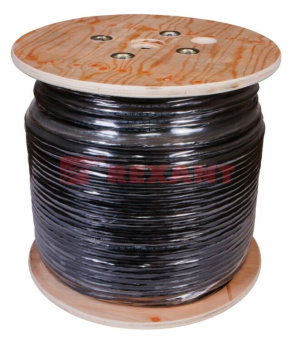 1Кабель витая пара (UTP, FTP) кабель utp 16pr 24awg, cat5, наружный (outdoor), бухта 305 м | 01-1123 | rexant выгодная цена