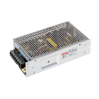 1Ленты светодиодные блок питания hts-150-24 (24v, 6.2a, 150w) (arlight, ip20 сетка, 3 года) | 008892 | arlight выгодная цена