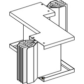 Шинопроводы z-образная секция угловая плашмя, 3l+n+per, cu, 5000а | ktc5000zp7 | schneider electric выгодная цена