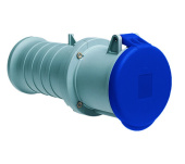 Разъемы промышленные розетка кабельная 263c6 63а 2p+e ip44 6ч | 2cma166840r1000 | abb выгодная цена