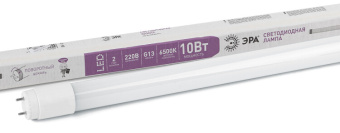 1Лампы (источники света) лампа светодиодная эра led t8-10w-865-g13-600mm | б0033000 | эра выгодная цена