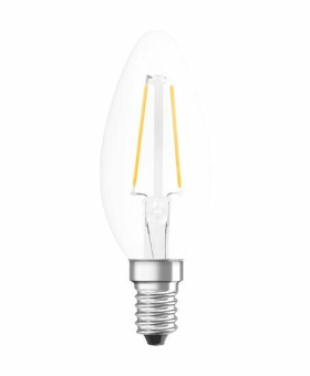 1Лампы (источники света) лампа светодиодная led retrofit classic b 25 2,5 w/2700k e14 | 4058075436688 | osram выгодная цена