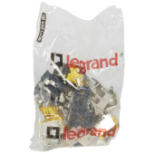 Шкафы и стойки телекоммуникационные 19 keystone rj45 utp cat. 6a | 033155 | legrand выгодная цена