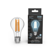 Лампы (источники света) лампа светодиодная filament а70 30w 3100lm 4100к е27 led 1/10/40 | 102902230 | gauss выгодная цена