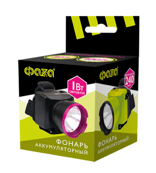 1Фонари фонарь прожекторный accufh7-l1w-gn (зел.) | 2857620 | фаzа выгодная цена
