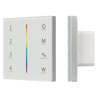 1Ленты светодиодные панель sens smart-p22-rgbw white (12-24v, 4x3a, 2.4g) | 025168 | arlight выгодная цена