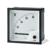 Измерительное оборудование вольтметр перем.тока vlm 1/500v | 2csm110220r1001 | abb выгодная цена