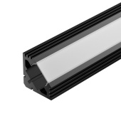 Ленты светодиодные профиль pds45-t-2000 anod black ral9005 | 020897 | arlight выгодная цена