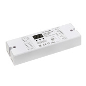 Ленты светодиодные декодер dmx sr-2102bea (12-24v, 384-768w, 4ch) | 014674 | arlight выгодная цена