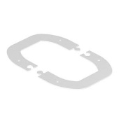 Кабельные каналы стыковая рамка для колонны issdm45r 185x135x2 мм (сталь,белый) (wagdm45) | 6290387 | obo bettermann выгодная цена