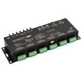 Ленты светодиодные декодер dmx sr-2108b-xlr3-24ch (12-24v, 24x4a) | 022562 | arlight выгодная цена