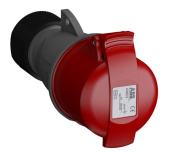 Разъемы промышленные розетка кабельная easy&safe 416ec3,16а,3p+n+e,ip44,3ч|2cma102020r1000| abb выгодная цена