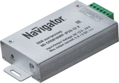 Ленты светодиодные контроллер для светодиодной ленты led nd-crgb180rf-ip20-12v недиммируемый 108вт 12в ip20 | 71495 | navigator выгодная цена