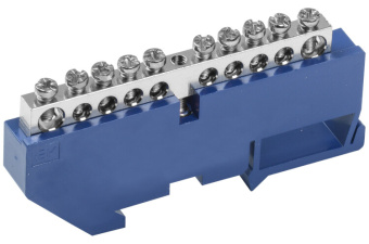 1Шкафы, боксы и аксессуары шина n "ноль" на din-изоляторе ni шни-6х9-10-д-с | ynn10-10-d-k07-n | iek выгодная цена