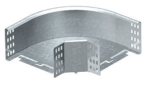 1Лотки кабельные металлические угловая секция 90° 110x300 (rb 90 130 ft) | 7127320 | obo bettermann выгодная цена
