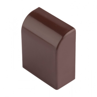 1Кабельные каналы заглушка (25х16) (4 шт) plast proxima под темное дерево | ecd-25-16x4 | ekf выгодная цена