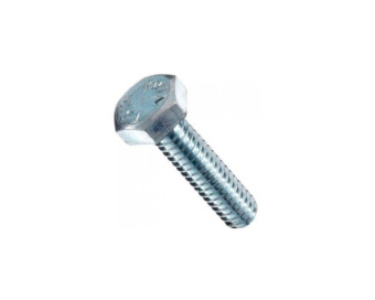1Крепёж болт din933 с шестигранной головкой оцинк. м16х50 (2 шт) - пакет ( 0,21 кг) | 112237 | tech-krep выгодная цена