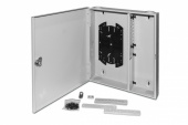 Оптические компоненты СКС бокс оптич.fo-wbx-4xslt-w140h42-32un-gy унив.наст.,от8 до 32п.(sc,duplexlc,st,fc),со сплайс пласт.,без пиг.и прох.ад.,сер. | 250442 | hyperline выгодная цена