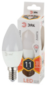 Лампы (источники света) лампа светодиодная стандарт led b35-11w-827-e14 (диод, свеча, 11вт, тепл, e14) | б0047939 | эра выгодная цена
