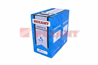 1Кабель витая пара (UTP, FTP) кабель utp 4pr 23awg cat6 305м | 01-0047 | rexant выгодная цена