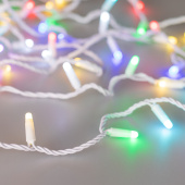 Ленты светодиодные светодиодная гирлянда ard-string-classic-10000-white-100led-milk-sync rgb (230v, 6.5w) (ardecoled, ip65) | 028208 | arlight выгодная цена