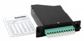 Оптические компоненты СКС fo-css-w120h32-503-1mtpm-12lc-aq волоконно-оптическая кассета 1xmtp (папа), 120x32 мм, 12lc адаптеров (цвет aqua), 12 волокон, om3 | 47753 | hyperline выгодная цена