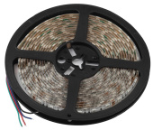 Ленты светодиодные лента светодиодная ls5050-14,4-60-12-rgb-ip65-2year-5m | б0044123 | эра выгодная цена