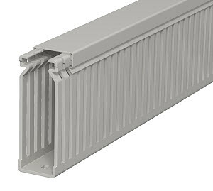 1Кабельные каналы распределительный кабельный канал lk4 80x25x2000 мм (пвх,серый) (lk4 80025) | 6178050 | obo bettermann выгодная цена