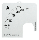 Измерительное оборудование шкала для амперметра scl 1/100a a1 | 2csm110189r1041 | abb выгодная цена