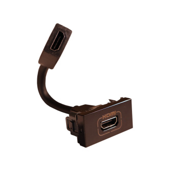 1Патч-панели mosaic роз. hdmi 1модуль черн. | 079368 | legrand выгодная цена