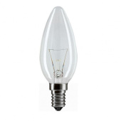 Лампы (источники света) лампа накаливания лон stan 60w e14 230v b35 cl 1ct/5x10f | 926000009521 | philips выгодная цена