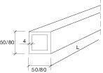 1Шкафы, боксы и аксессуары профиль 80х80 1,5 м | nsycmt8015 | schneider electric выгодная цена