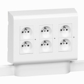 Кабельные каналы адаптатор 20*12.510 dlplus | 031640 | legrand выгодная цена
