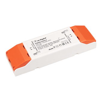 1Ленты светодиодные блок питания arj-sp-142350-pfc (50w, 100-142v, 350ma) (arlight, ip20 пластик, 5 лет) | 033284 | arlight выгодная цена