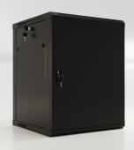 Шкафы и стойки телекоммуникационные 19 twb-2766-sr-ral9004 шкаф настенный 19-дюймовый (19"), 27u, 1304x600х600мм, металлич. дверь с замком,две боковые панели, цвет черн.| 405334 | hyperline выгодная цена