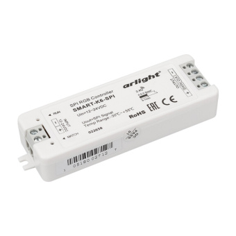 1Ленты светодиодные контроллер smart-k6-spi (12-24v, 2.4g) | 022658 | arlight выгодная цена