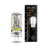 Лампы (источники света) лампа светодиодная led 3вт g4 12в 2700к | 207707103 | gauss выгодная цена