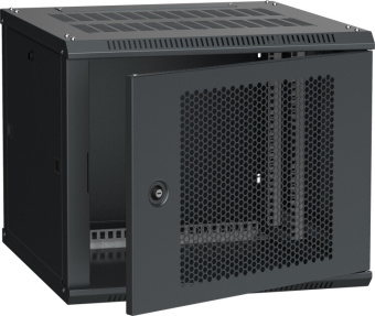 1Шкафы и стойки телекоммуникационные 19 шкаф linea w 9u 600x600 мм дверь перфорированная, ral9005 | lwr5-09u66-pf | itk выгодная цена