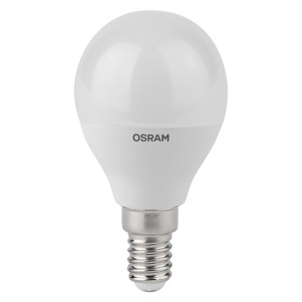 1Лампы (источники света) лампа светодиодная led antibacterial p 7,5w/865 230vfr e14 10x1 | 4058075561694 | osram выгодная цена