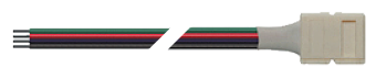 1Ленты светодиодные коннектор для светодиодной ленты led plsc-10x4/20 (5050 rgb) 10 штук в упаковке | 1013767 | jazzway выгодная цена